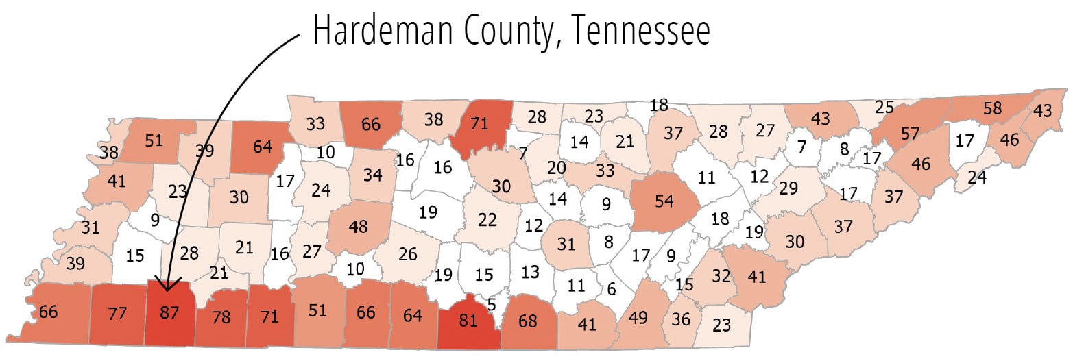 cwd map tn deer july whitetail